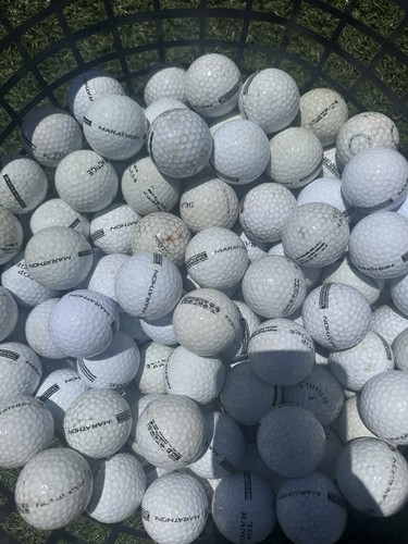 Practice, Golf Balls Range, White Shag Marathon 100 Balls A Lot Mixed 2 A