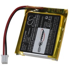 Akku für Motorola MBP36 Babyphone 3,7V 1400mAh/5Wh Li-Polymer Schwarz