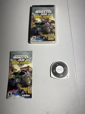 Monster Jam: Urban Assault (Sony PSP, 2008) COMPLETE! Tested & Working!