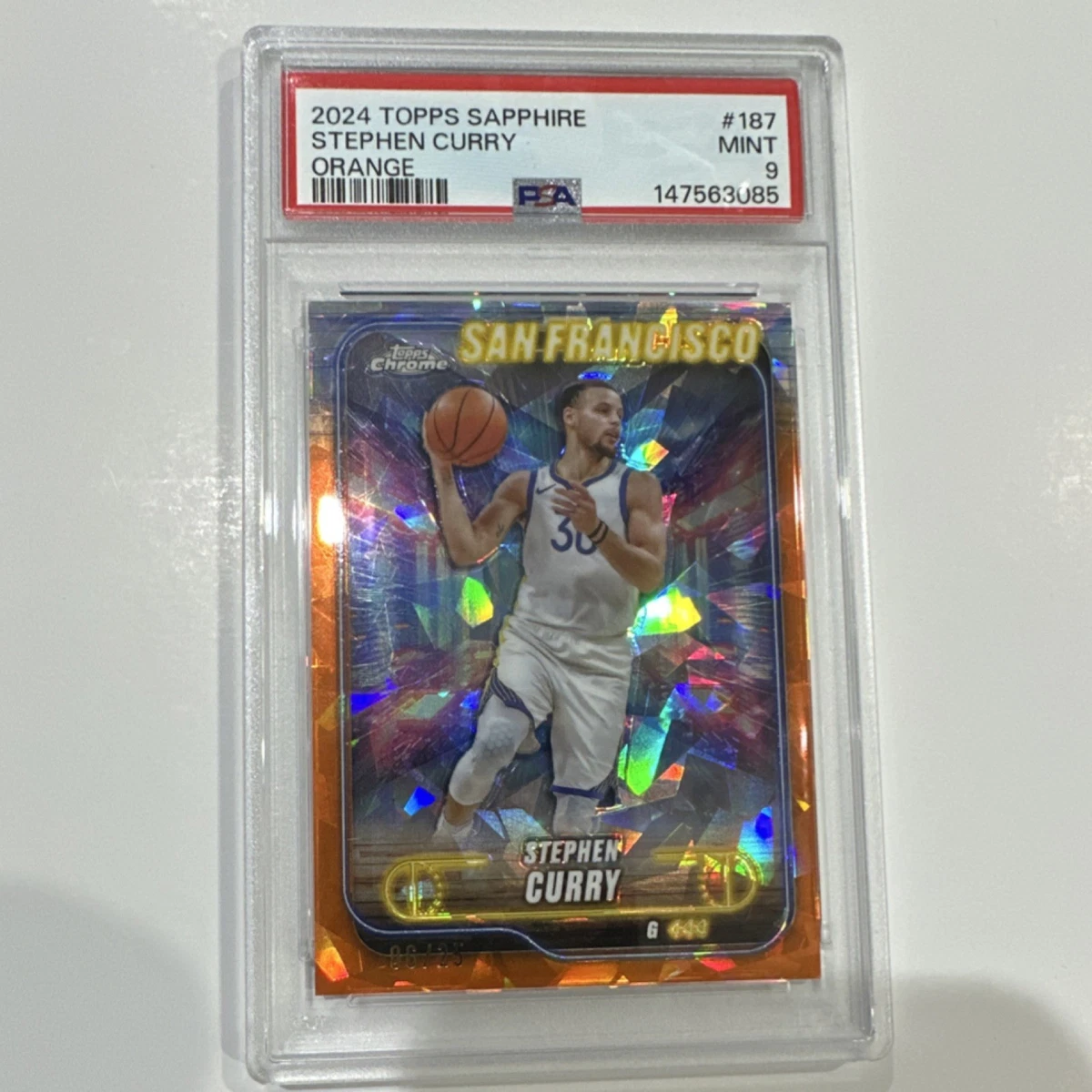 2024-25 Topps Chrome Sapphire Edition - Stephen Curry #187 for 