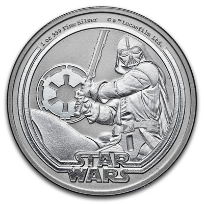 その他 1984 Kenner Star Wars Coin Darth Vader POTF Darth Vader 92 Back (Kenner Vintage Star Wars) Unpunched