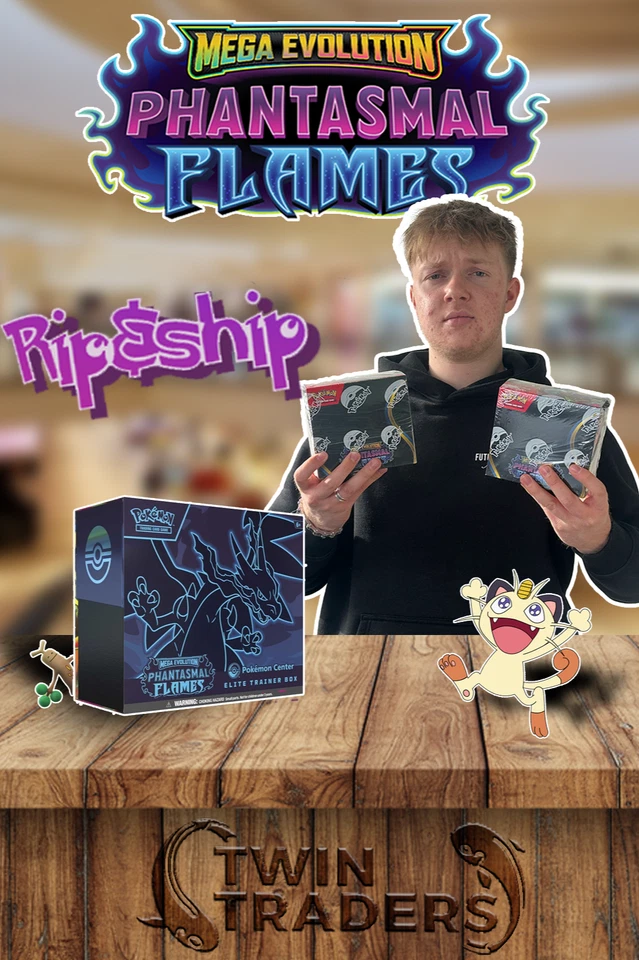 🎉 PHANTASMAL FLAMES DROP- RIP&SHIP £0.99 Starts 🔥🔥