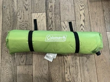 Green Coleman Self Inflating Air Mattress Camping Backpacking Tent Comfort