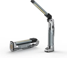 Magnetic Work Light - 4000mAh Rechargeable Work Light with Hook Design, 1200 Lum