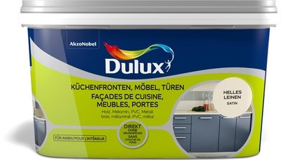 Dulux 5280668 Satin Helles Leinen 2l Fresh up Küchenfront Möbel Türen Renovieren
