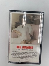 Neil Diamond 12 Greatest Hits Vol. II Cassette Tape Music