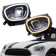 VOLL LED Front Scheinwerfer für 2016-20 Mini Cooper Countryman F60 E-Prüfzeichen
