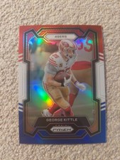 2023 Panini Prizm - George Kittle #271 Red White & Blue Prizm
