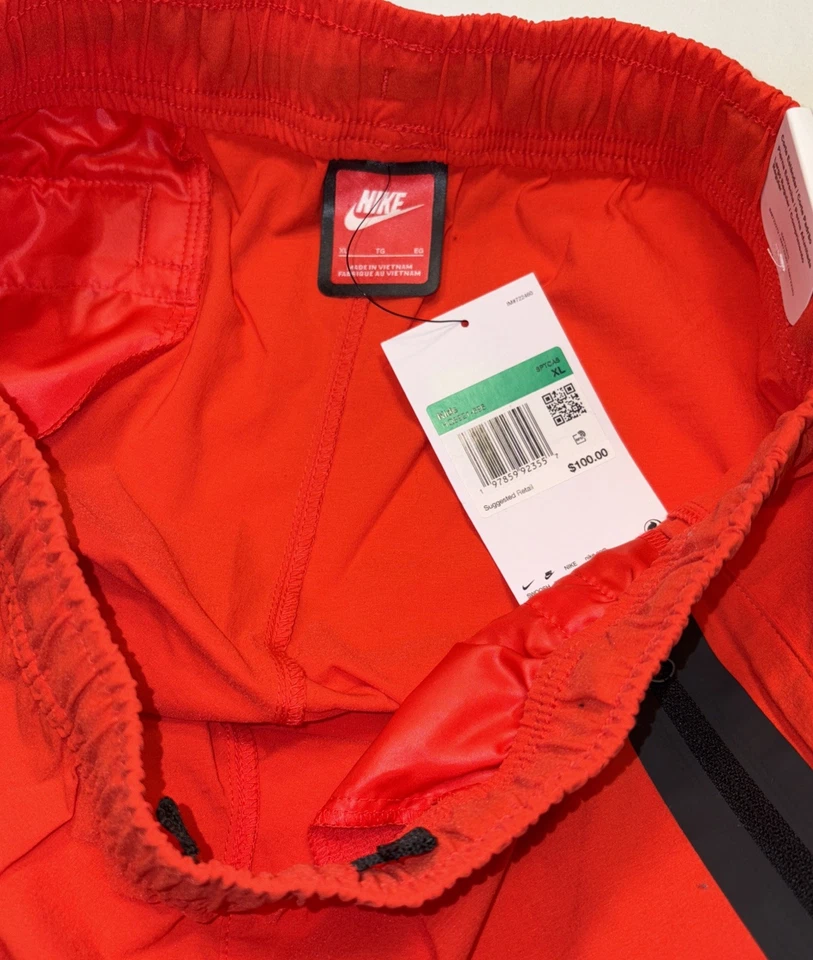 Pantalones Nike Tech Tejidos Niños Talla XL Carmesí/Negro HQ8921-696 ENVÍO GRATUITO $100 Foto 4 de 4