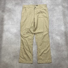 Carhartt Trousers Mens 36" Relaxed Fit Workwear Pants, Beige