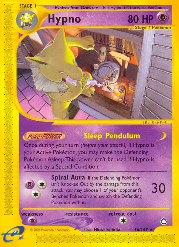 Hypno - Aquapolis - 016/147 / English / Near Mint