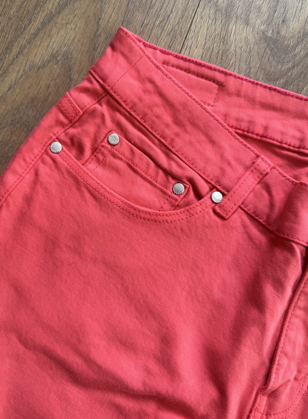 Joules Women  Simone Girlfriend  Jeans -  Raspberry- UK 12 image 7