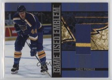 2001-02 ITG Be A Player Signature Series Game Used Emblem Chris Pronger HOF 0t6t