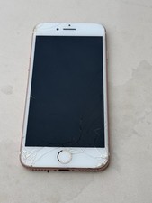 Apple iPhone 7 -32GB - Rose Gold - Unlocked - Cracked Screen - WORKS PERFECTLY