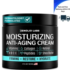 Mens Face Moisturizer Cream - anti Aging & Wrinkle for Men - Face Moisturizer fo