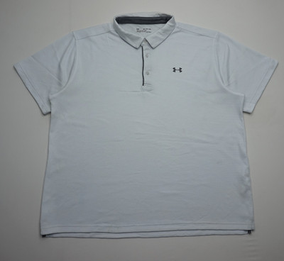 Under Armour Poloshirt Herren Größe 4XL XXXXL GRUBE ZU GRUBE 28 Zoll Etikett 3XL