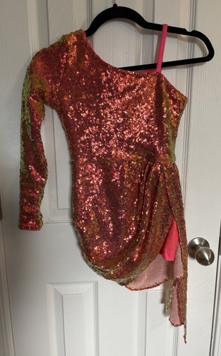 Revolution Dancewear Make It Look Easy Girls Dance Costume Size LC
