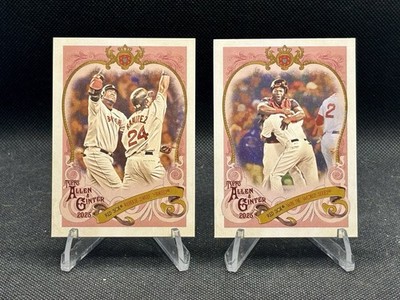 2025 Topps Allen and Ginter Boston Red Sox 5 Card Lot (Inserts)