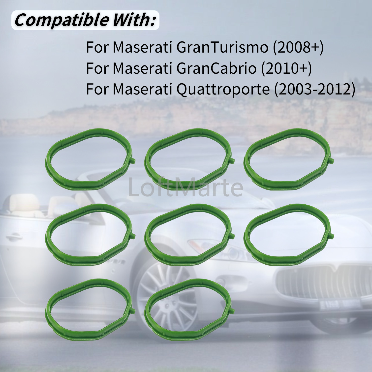 Intake Manifold Position Gaskets For Maserati Quattroporte GT GC 255738 203134