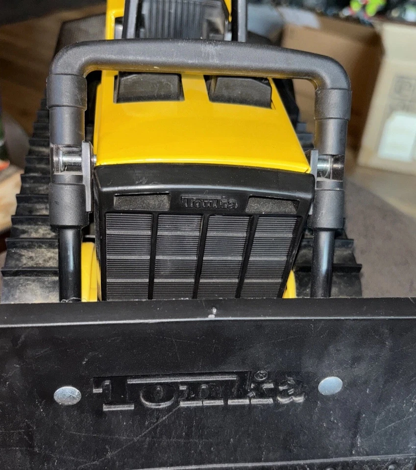 TONKA 推土机金属和塑料推土机 M-7461 2012 玩具 孩之宝 — 第 4/4 张图片