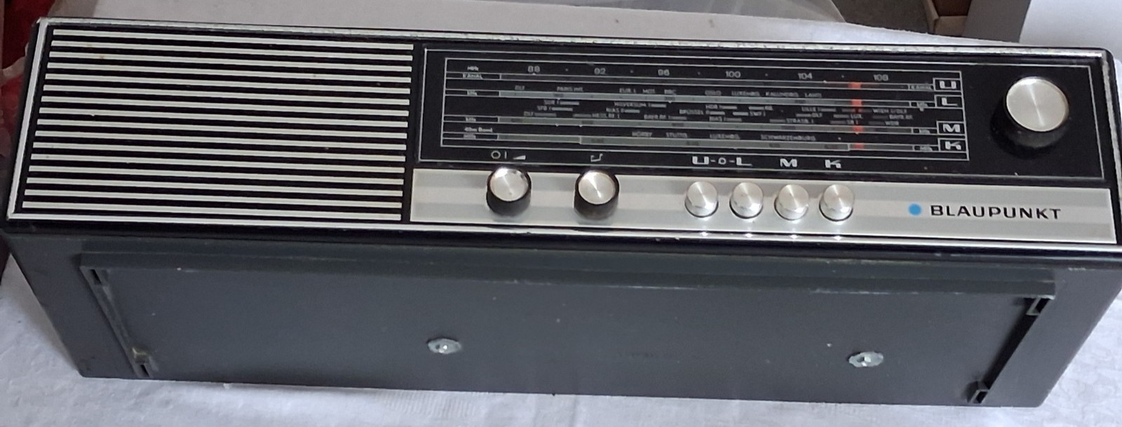 Vintage, Blaupunkt Radio GENUA, 60er Jahre, funktioniert einwandfrei