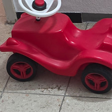 BIG Bobby-Car Auto rot mit Bobby Car Trailer ...
