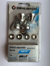Oehlbach spikes adjustable crome