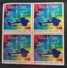 TIMBRES de FRANCE Bloc de 4 N°3186 NEUF " LE SALON DE L'AUTO "