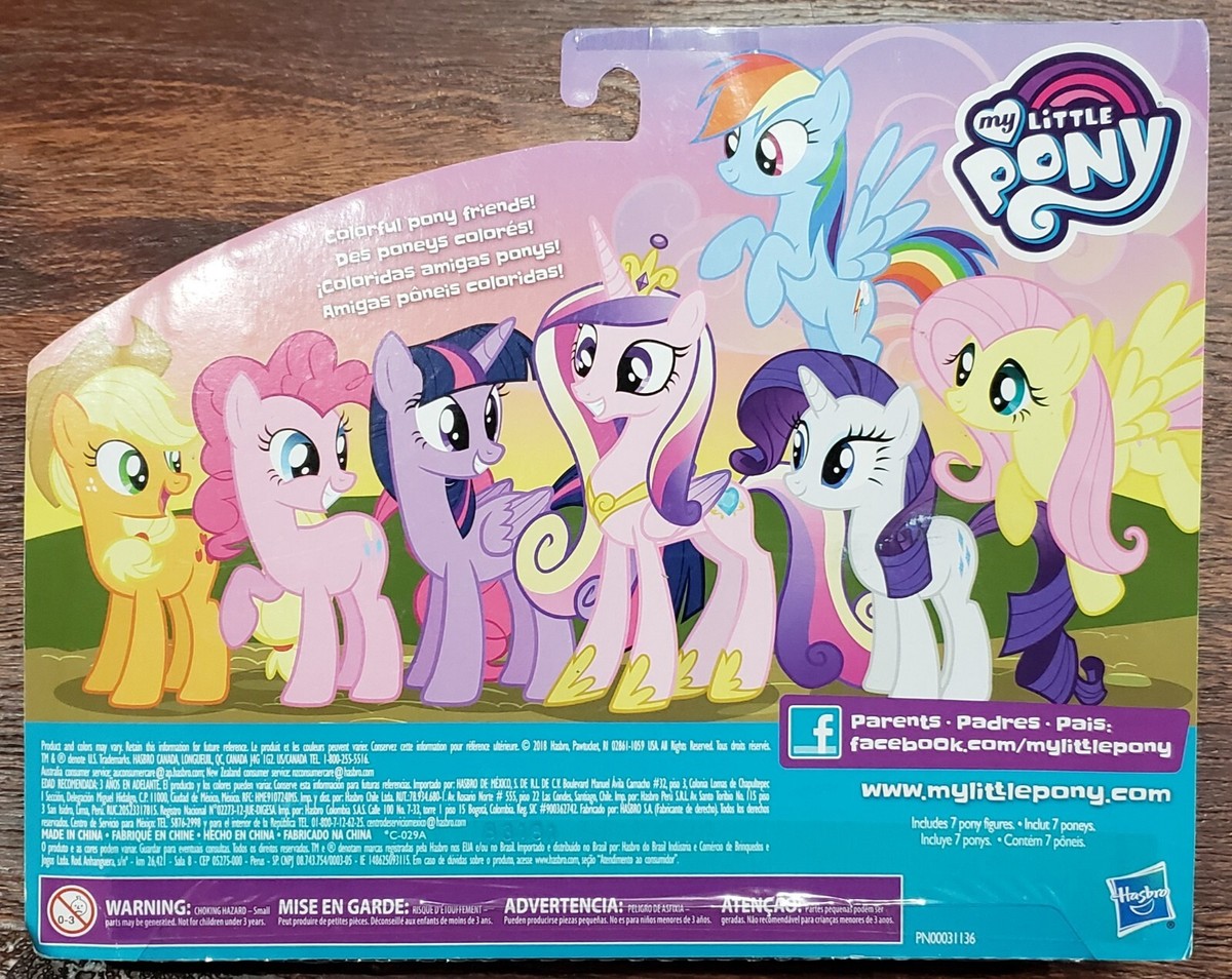 My Little Pony MLP Shimmering Friends Collection 7x Pony 2