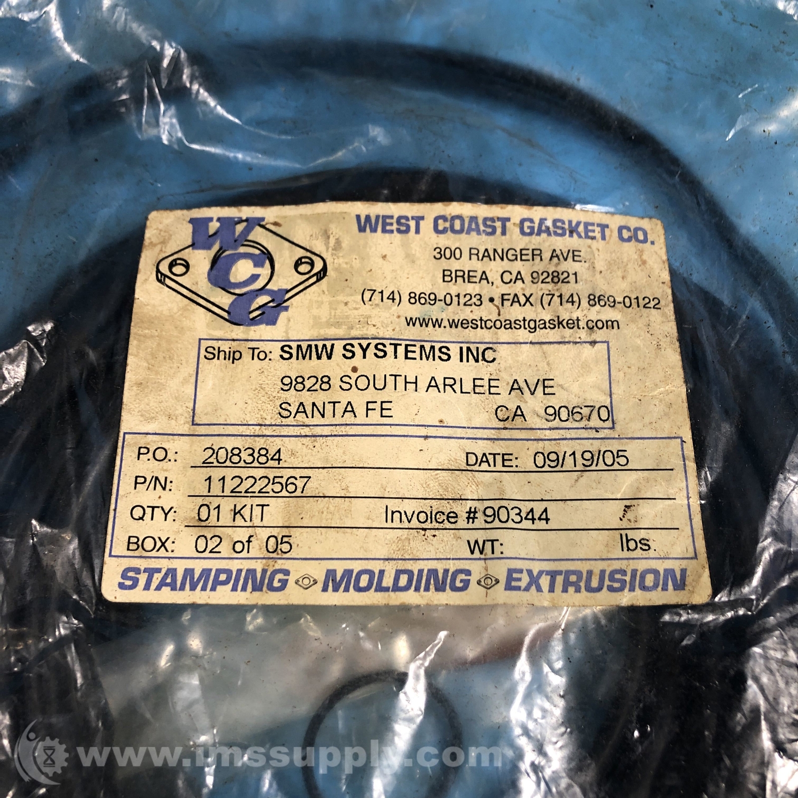 West Coast Gasket 11222567 Washer and Gasket O-Ring Kit FNFP | eBay