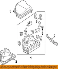 HONDA OEM 06-25 Accord Crosstour Electrical Components-Fuse 38221SNAA31