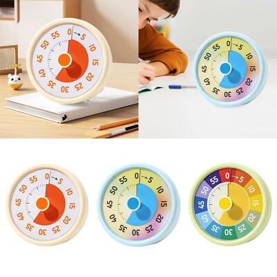 Visueller 60-Minuten-Timer für den Schreibtisch, Erinnerung an Aufgaben ohne