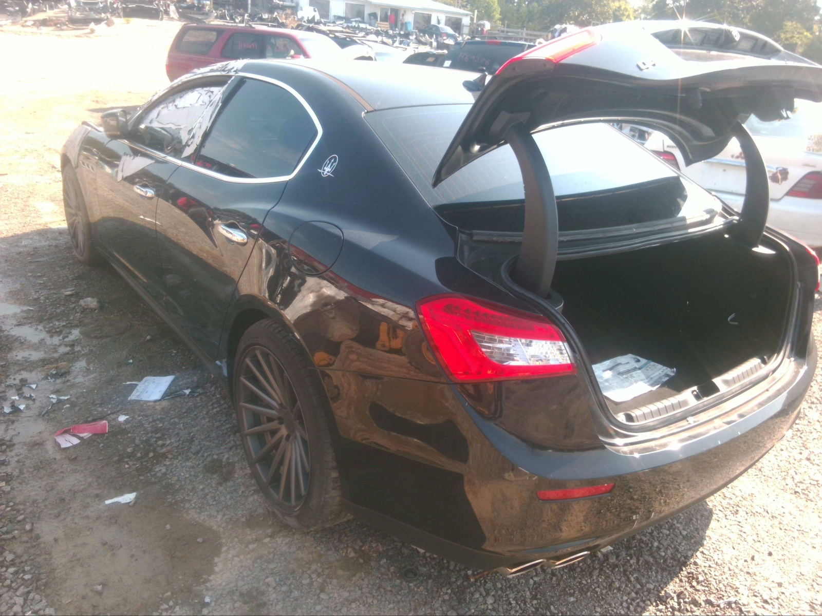 Rear Seat Belt MASERATI Left 15