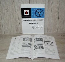 IHC Werkstatthandbuch Getriebe für Traktor 554 644 744 844 844S