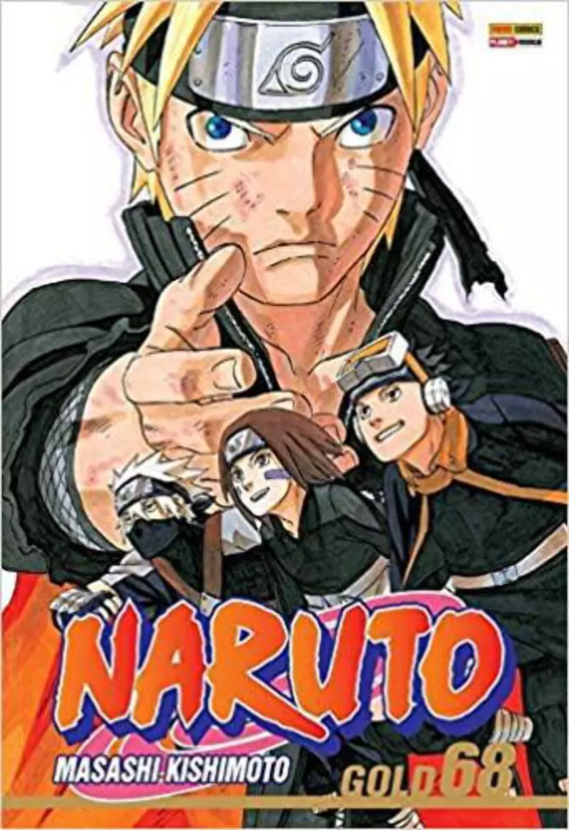 Naruto Gold Vol. 68 (Português) Capa comum