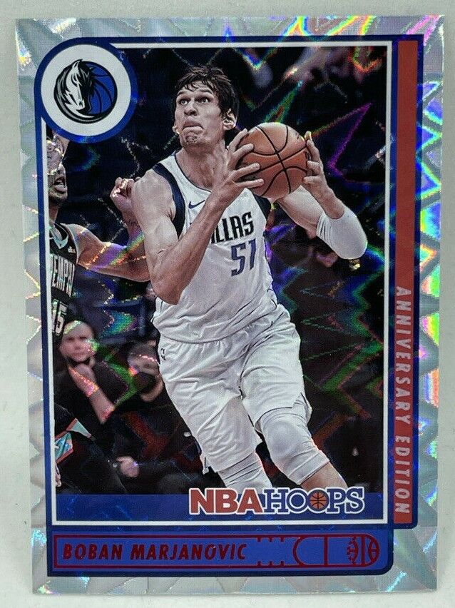  2021-22 Panini Hoops #122 Boban Marjanovic Dallas