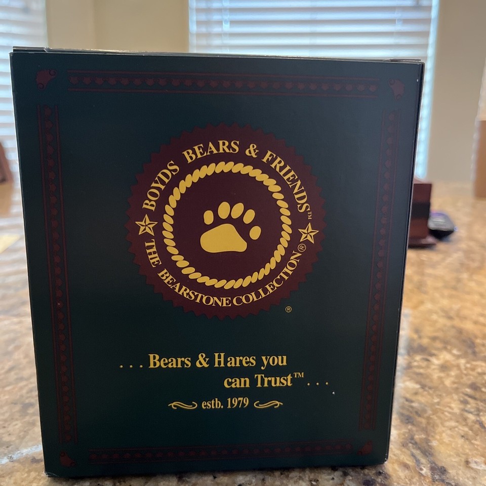 Boyds Bears Bearstone Ol' Mother McBear The More the Merrier Shoe House