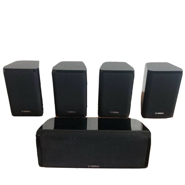 Yamaha NS-B40 Set of 5 Speakers and NS-C40 Home Surround Sound Speakers TESTED | eBay
