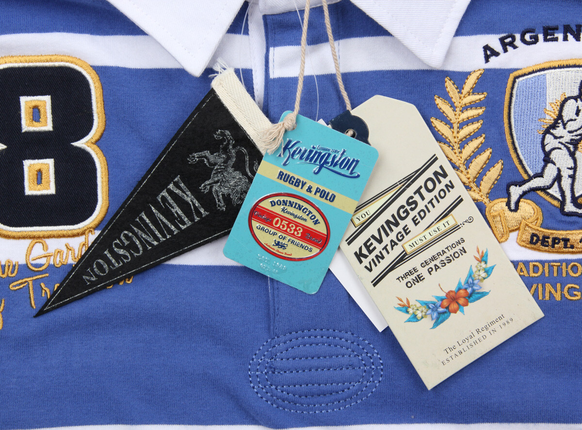 KEVINGSTON Rugby Union アルゼンチン　ユニホーム Kevingston Argentina #15 International Rugby Spirit Shirt