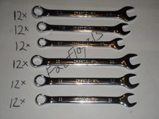 Craftsman 72 pc Combination Wrench Set Metric MM & Standard SAE Polished
