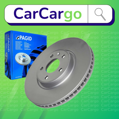 Pagid Vented Front Brake Discs Audi A4 Allroad 2.0 TFSI quattro 2009-2016 320 mm