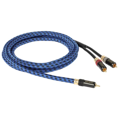 Goldkabel Highline Subwoofer MKIII 7,5m Cable Rca Home Cinema Actif Sub - Photo 1/2
