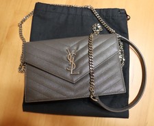 Saint Laurent Cassandra Leather Crossbody Bag
