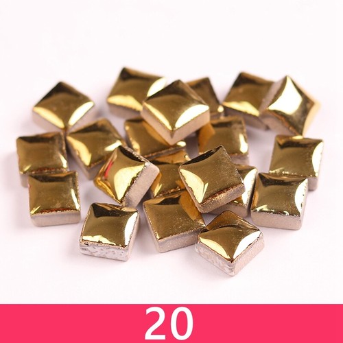 1cm 200g Carré Céramique Mosaïque Tuiles Main Matériaux DIY Mural Art Décoration - Afbeelding 24 van 50