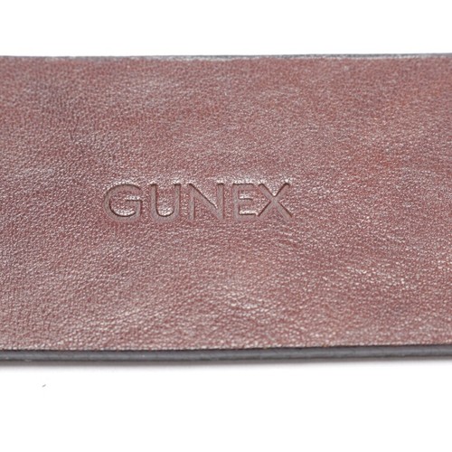 GUNEX For Brunello Cucinelli brauner Ledergürtel, 75 cm - Bild 3 von 6