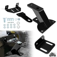 Universal 3-way Lawn Tractor Trailer Hitch With Support Brace Kit For John Deere