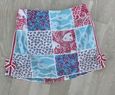 Lilly Pulitzer Girl s Skort Size 10. Shells and Boats Pattern.