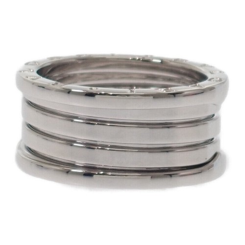 BVLGARI B-zero1 Ring K18 White Gold Size US 9 TGIS - Picture 2 of 7