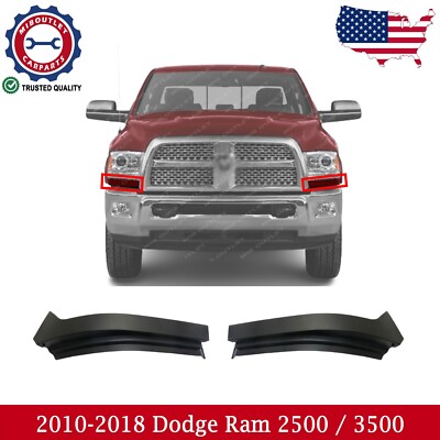 Front Bumper Molding right & Left Side For 2010-2018 Dodge Ram 2500/3500 P/U