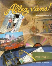 Holt French Ser Allez Viens Holt French Language By Rongieras 1996 Hardcover Student Edition For Sale Online Ebay